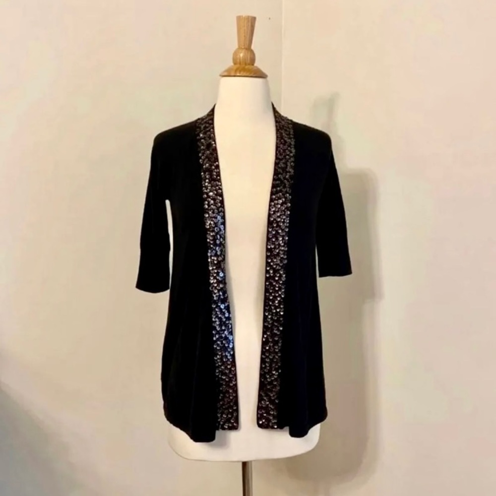 Express‎ Sequin Cardigan Sweater